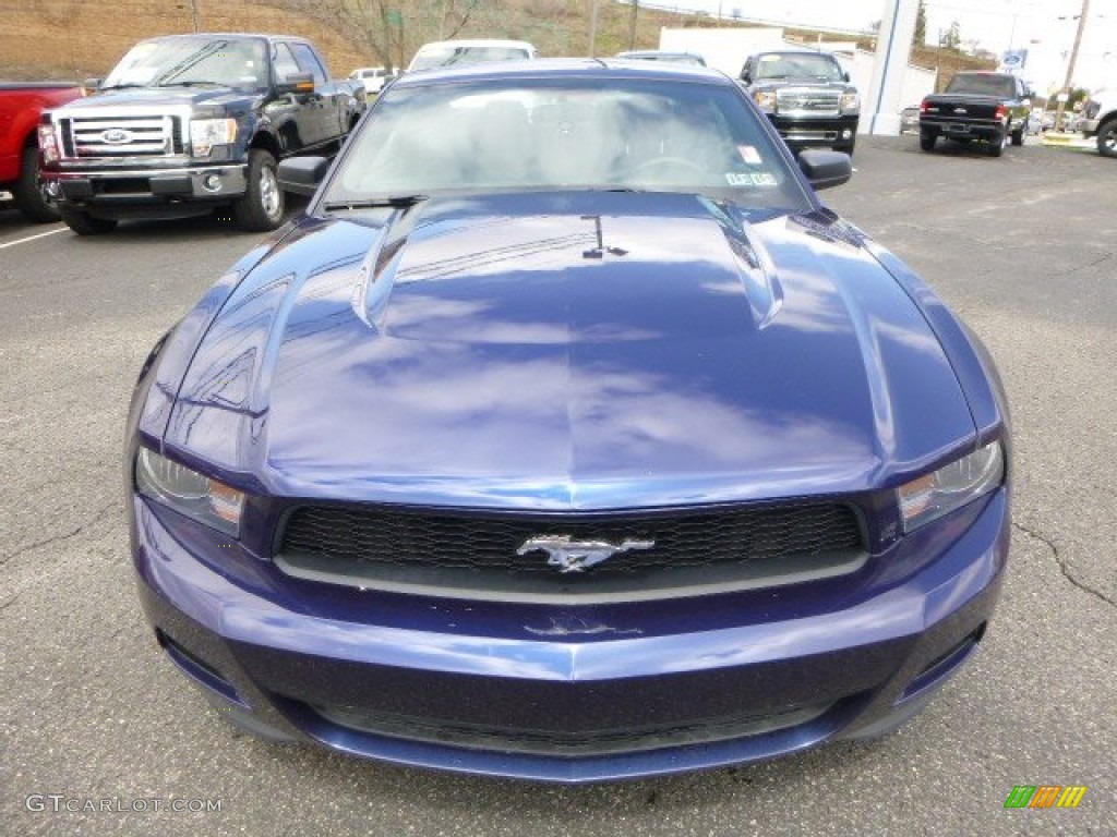 2011 Mustang V6 Coupe - Kona Blue Metallic / Charcoal Black photo #6