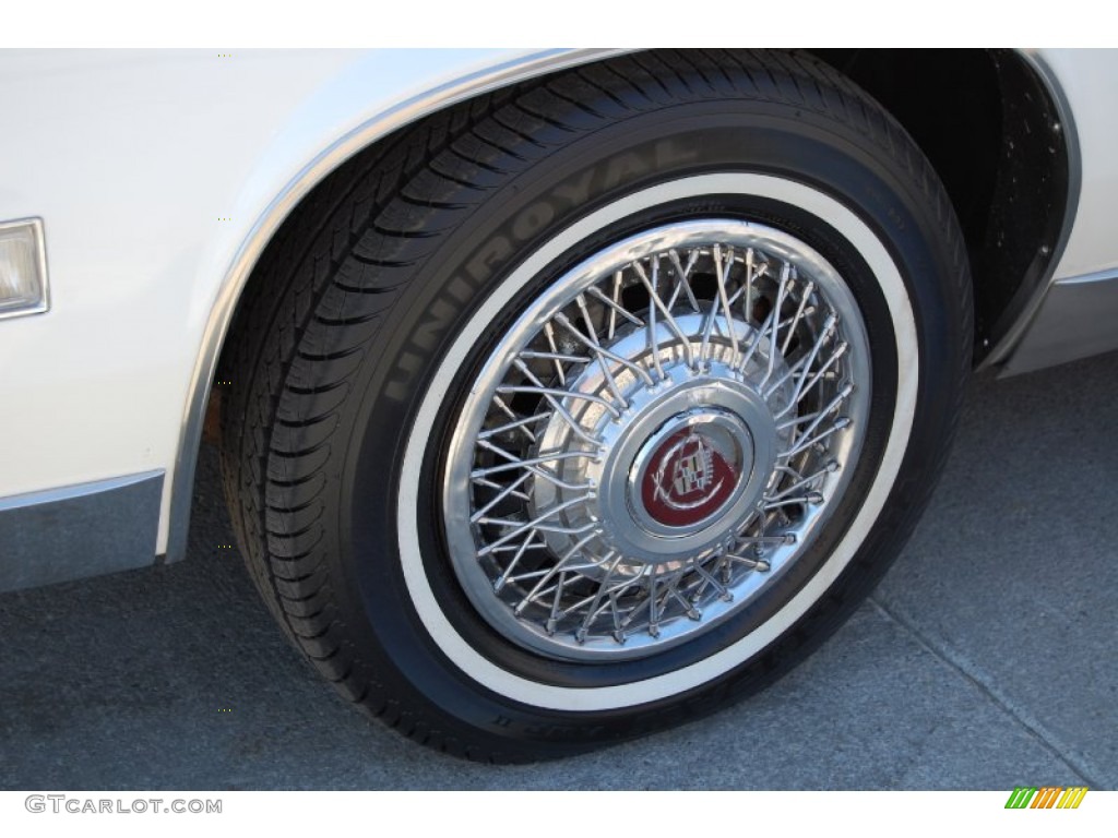 1985 Cadillac Eldorado Biarritz Coupe Wheel Photo #79736183