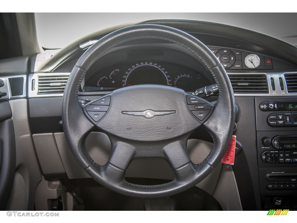 2005 Chrysler Pacifica Touring Light Taupe Steering Wheel Photo #79736195