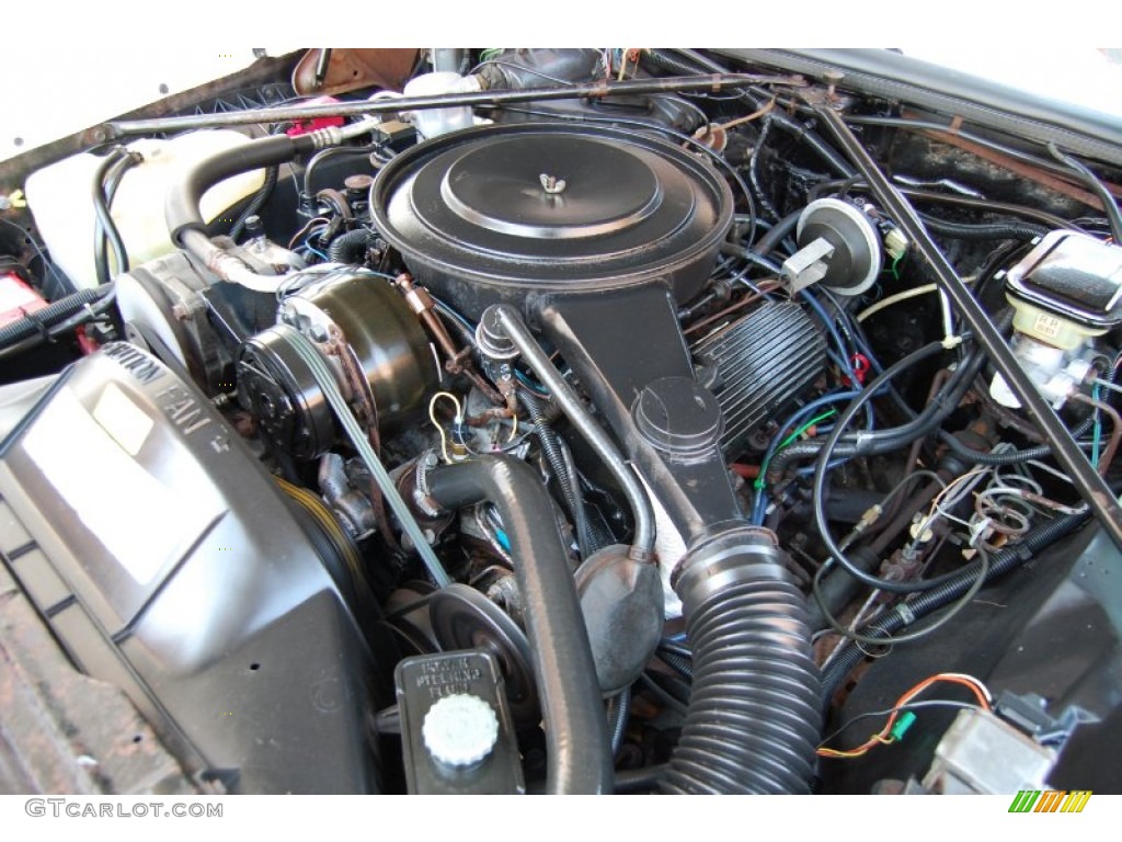1985 Cadillac Eldorado Biarritz Coupe 4.1 Liter OHV 16-Valve HT 4100 V8 Engine Photo #79736254