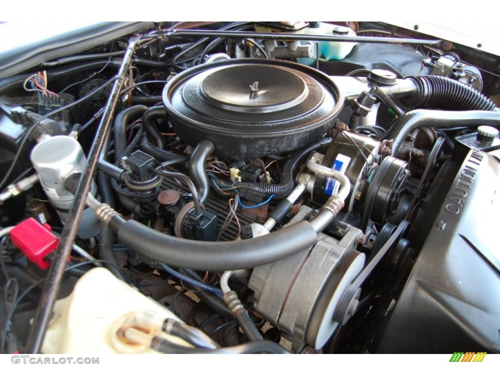 1985 Cadillac Eldorado Biarritz Coupe 4.1 Liter OHV 16-Valve HT 4100 V8 Engine Photo #79736279