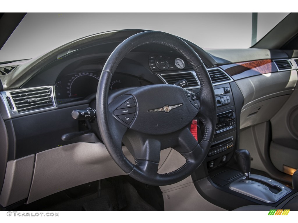 2005 Chrysler Pacifica Touring Light Taupe Steering Wheel Photo #79736302