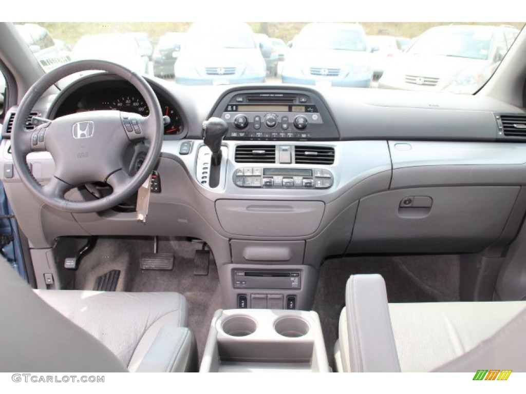 2010 Honda Odyssey EX-L Gray Dashboard Photo #79736549