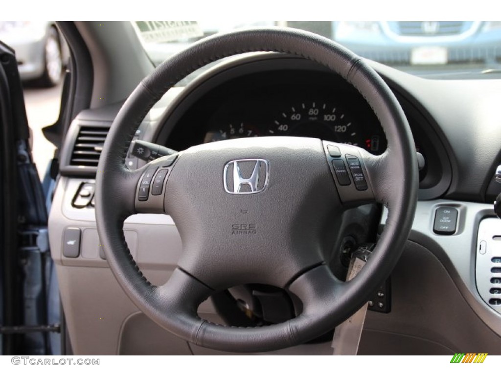 2010 Odyssey EX-L - Ocean Mist Metallic / Gray photo #15