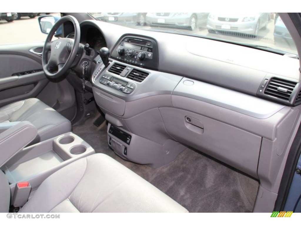 2010 Odyssey EX-L - Ocean Mist Metallic / Gray photo #22