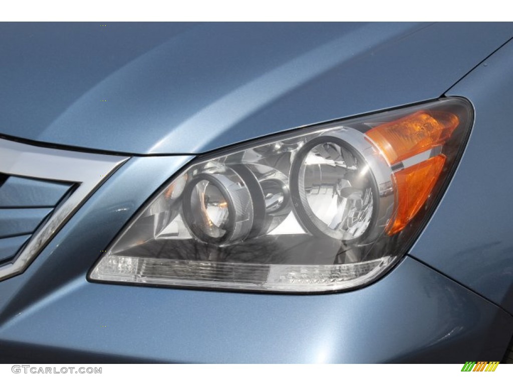 2010 Odyssey EX-L - Ocean Mist Metallic / Gray photo #25