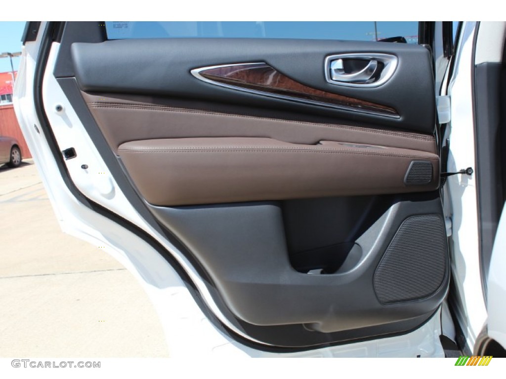 2013 Infiniti JX 35 Java Door Panel Photo #79737113