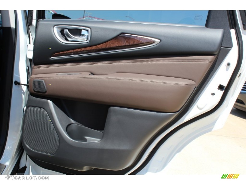 2013 Infiniti JX 35 Java Door Panel Photo #79737152