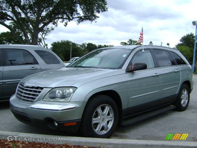 2004 Pacifica  - Satin Jade Green Pearl / Dark Slate Gray photo #1