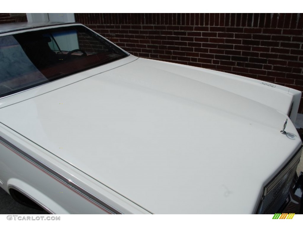1985 Eldorado Biarritz Coupe - White / Carmine Red photo #162