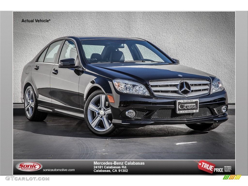 2010 C 300 Luxury - Black / Black photo #1