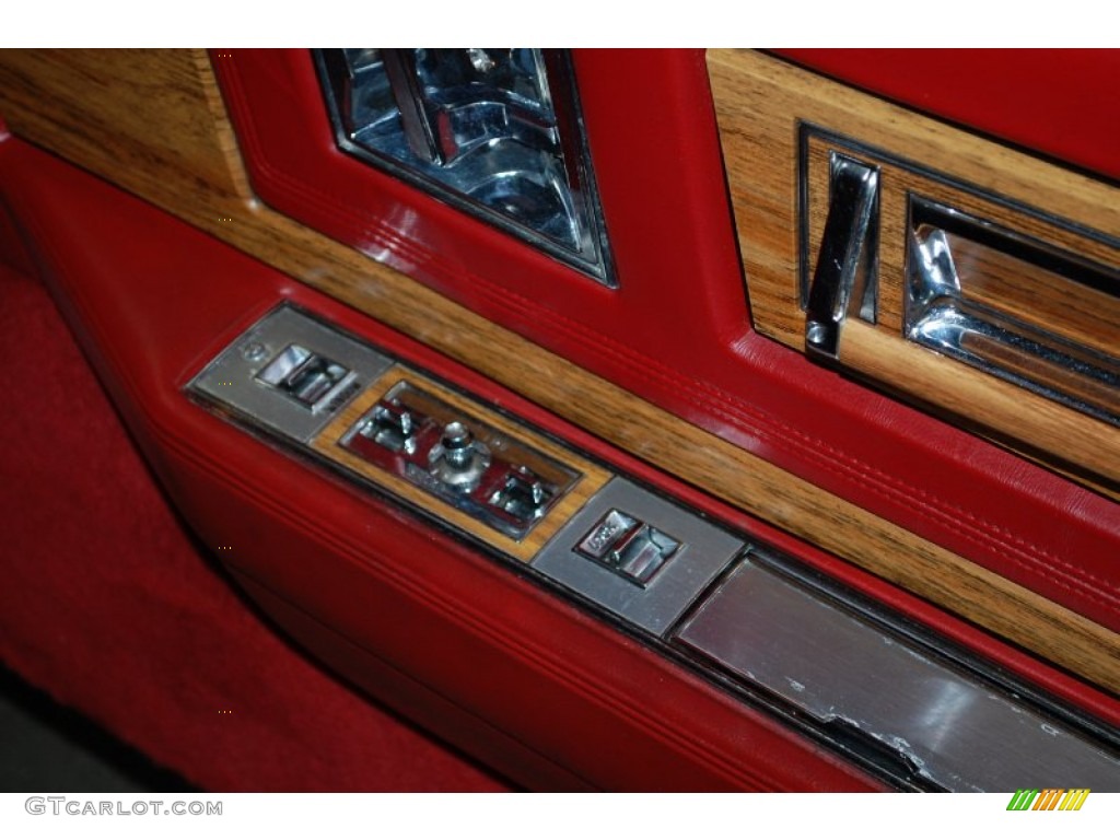 1985 Eldorado Biarritz Coupe - White / Carmine Red photo #199