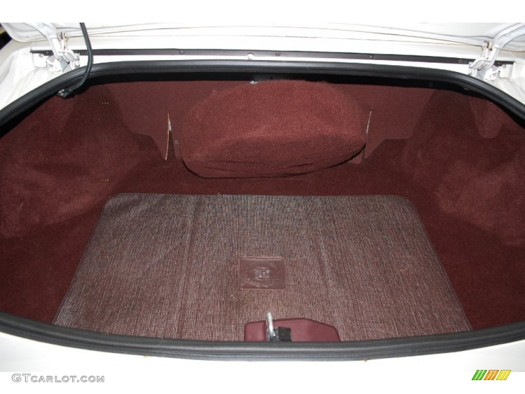 1985 Eldorado Biarritz Coupe - White / Carmine Red photo #209