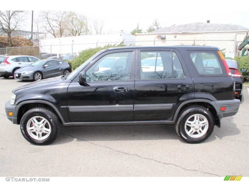 Nighthawk Black Pearl 2000 Honda CR-V EX 4WD Exterior Photo #79740087