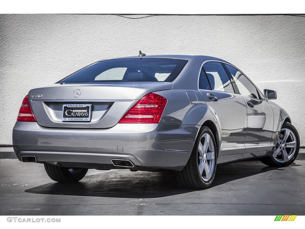 2010 S 550 Sedan - Palladium Silver Metallic / Black photo #14