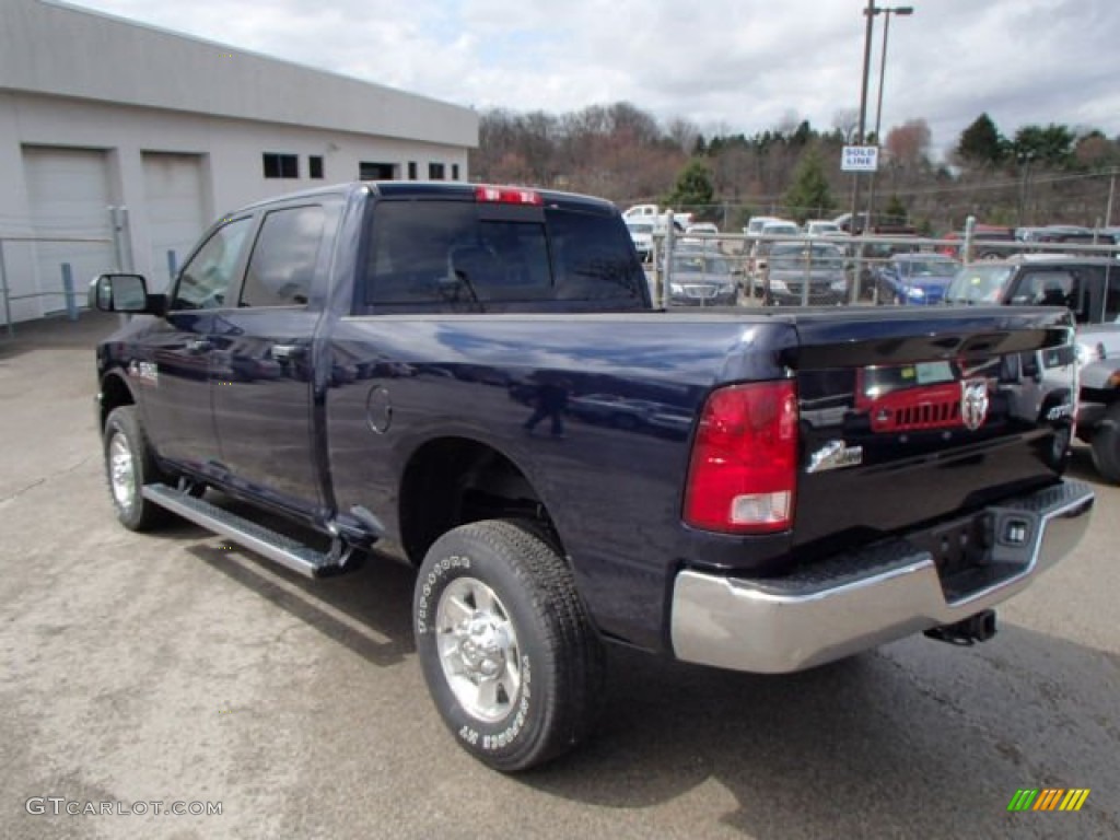 2013 2500 Big Horn Crew Cab 4x4 - True Blue Pearl / Black/Diesel Gray photo #8