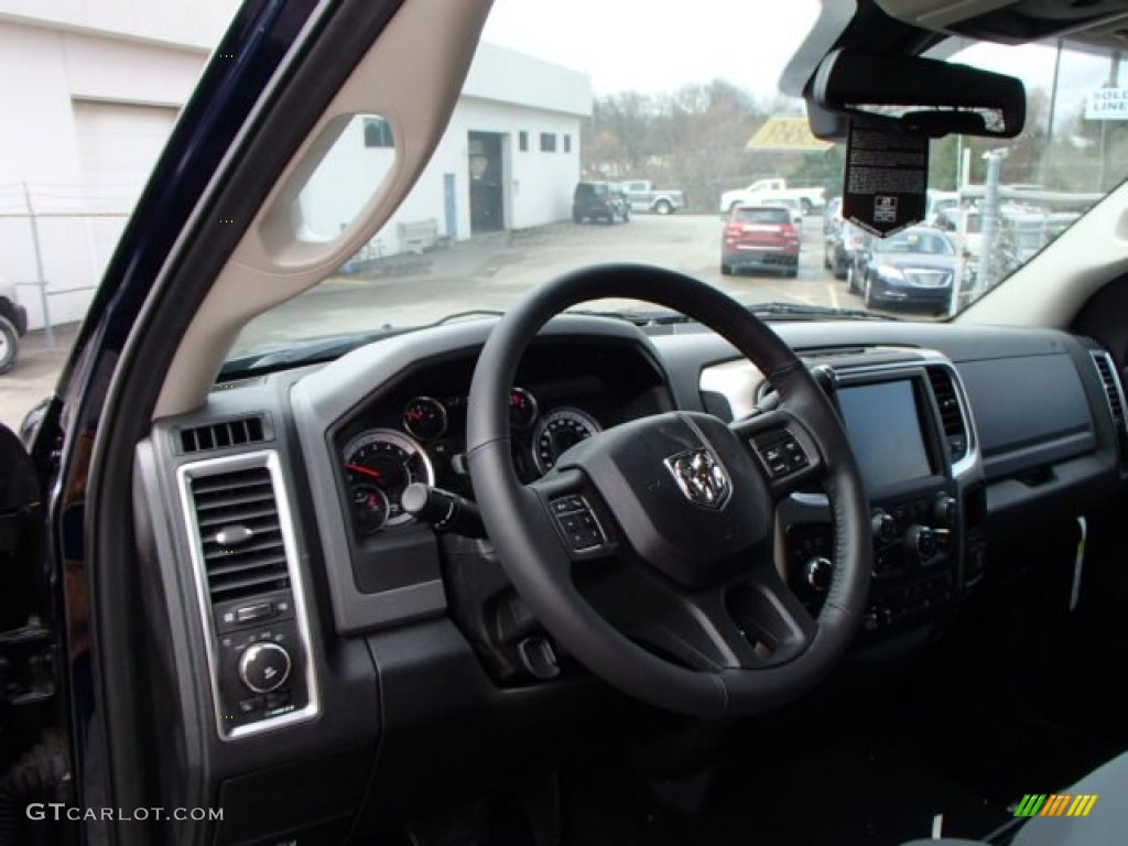 2013 2500 Big Horn Crew Cab 4x4 - True Blue Pearl / Black/Diesel Gray photo #10