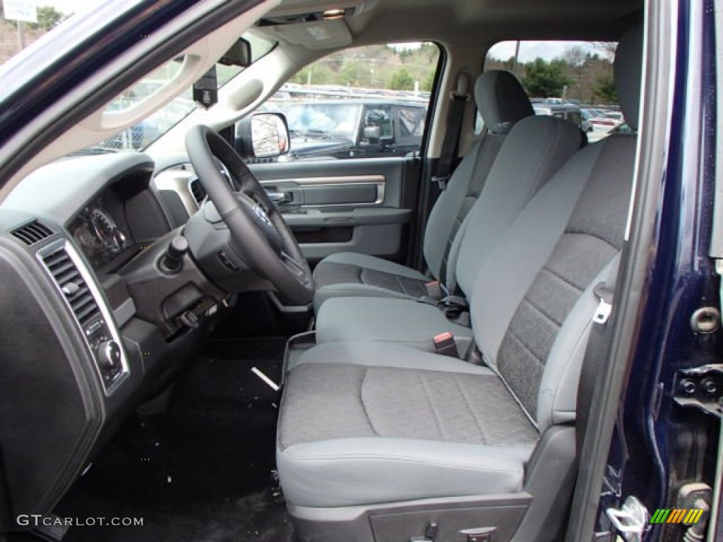 Black/Diesel Gray Interior 2013 Ram 2500 Big Horn Crew Cab 4x4 Photo #79740419