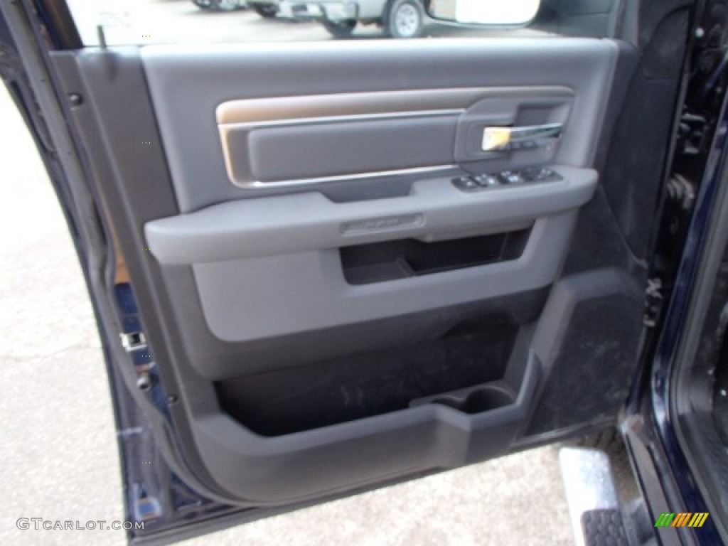 2013 2500 Big Horn Crew Cab 4x4 - True Blue Pearl / Black/Diesel Gray photo #12