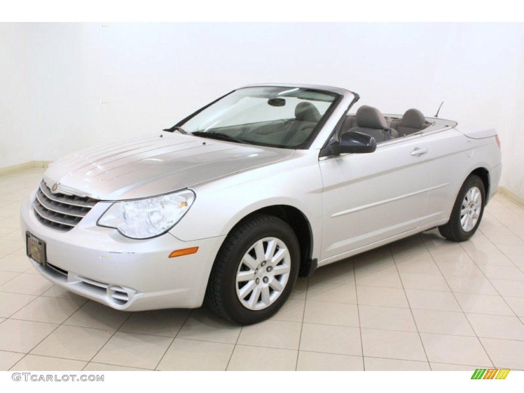 Bright Silver Metallic 2008 Chrysler Sebring LX Convertible Exterior Photo #79740456