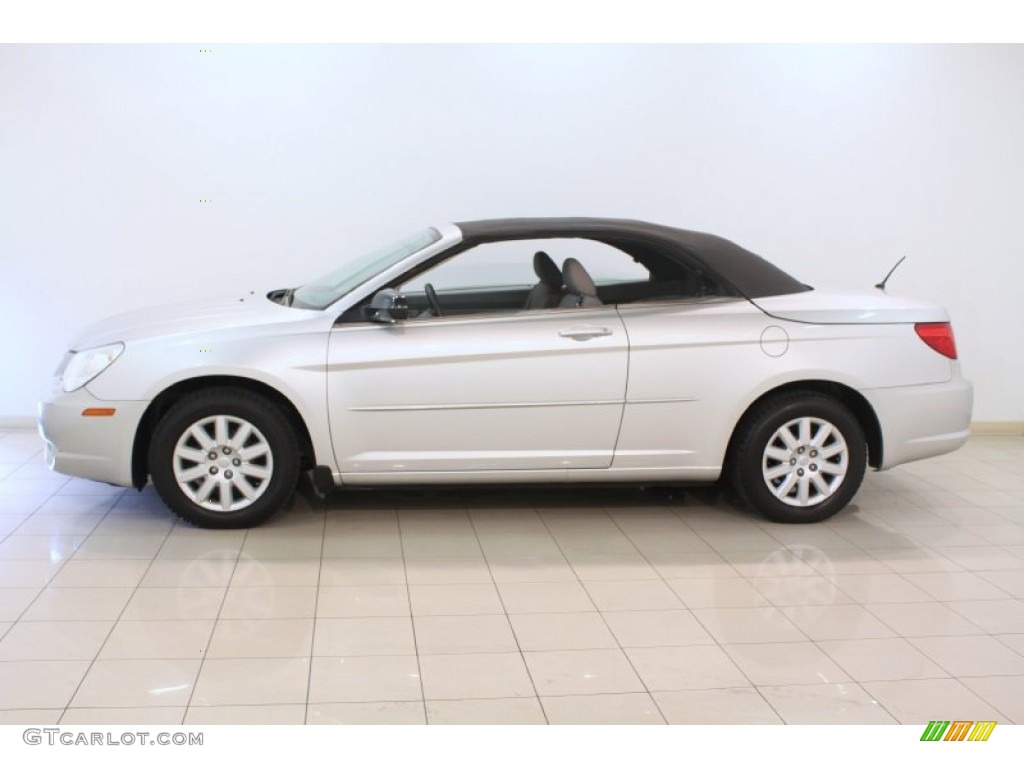 Bright Silver Metallic 2008 Chrysler Sebring LX Convertible Exterior Photo #79740509