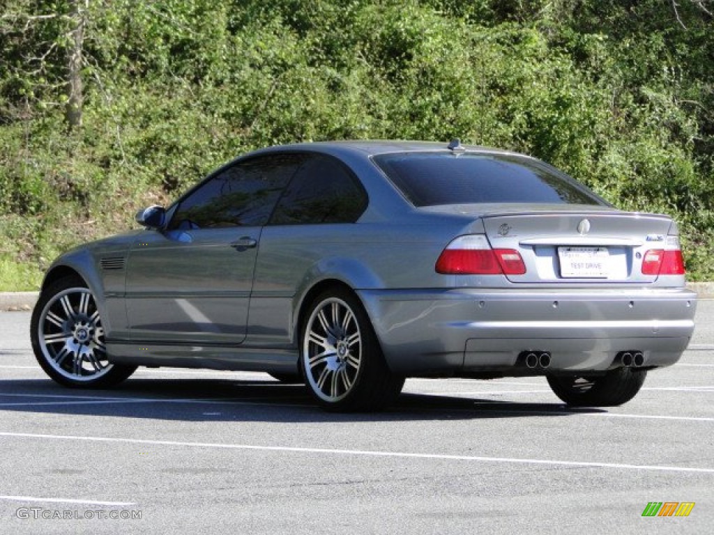 2004 M3 Coupe - Silver Grey Metallic / Grey photo #3