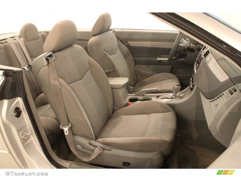 Dark Slate Gray/Light Slate Gray Interior 2008 Chrysler Sebring LX Convertible Photo #79740750