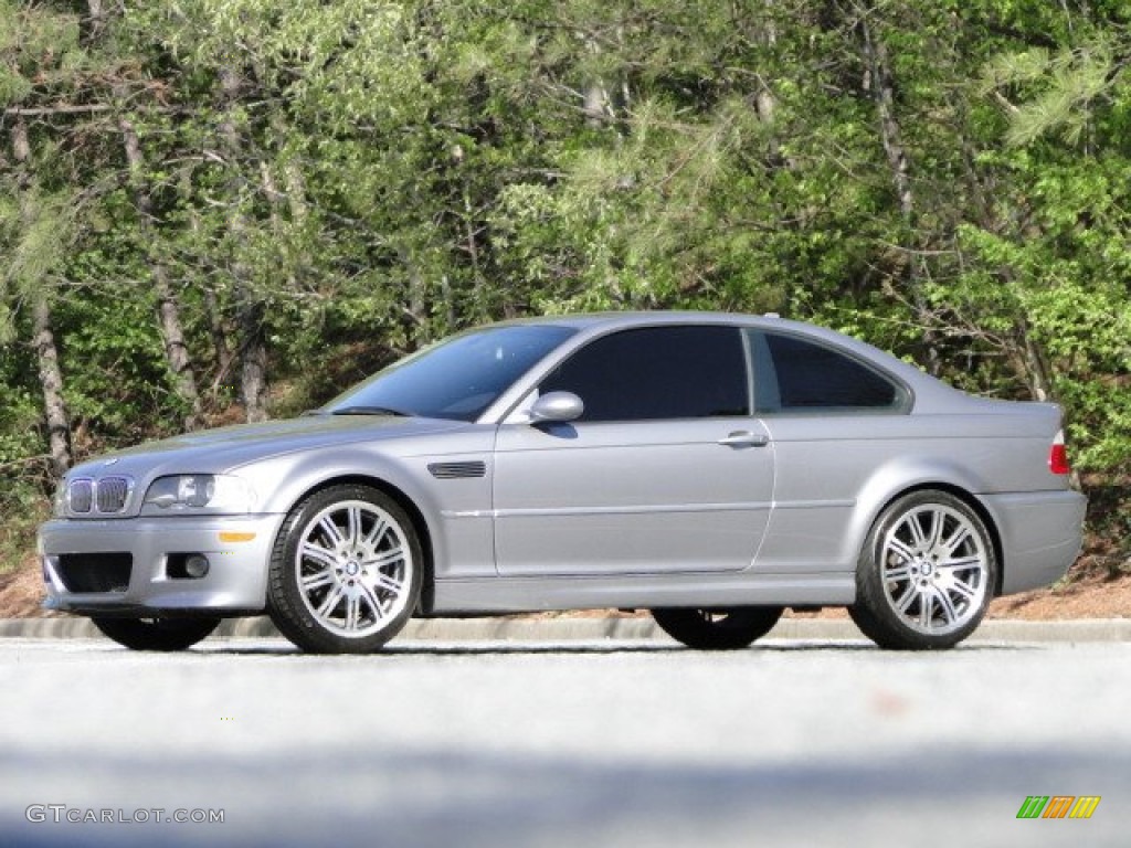 2004 M3 Coupe - Silver Grey Metallic / Grey photo #9