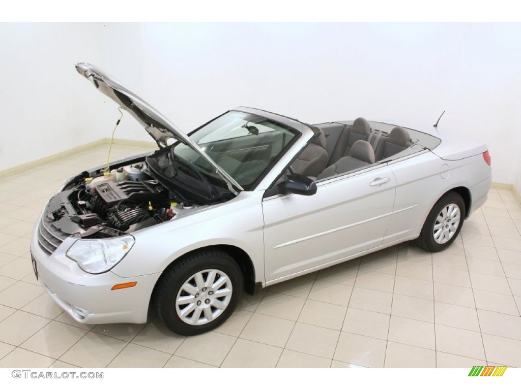Bright Silver Metallic 2008 Chrysler Sebring LX Convertible Exterior Photo #79740863