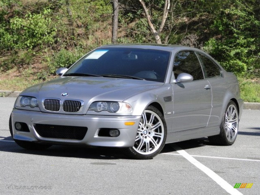 Silver Grey Metallic 2004 BMW M3 Coupe Exterior Photo #79741143