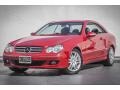 2009 Mars Red Mercedes-Benz CLK 350 Coupe  photo #13