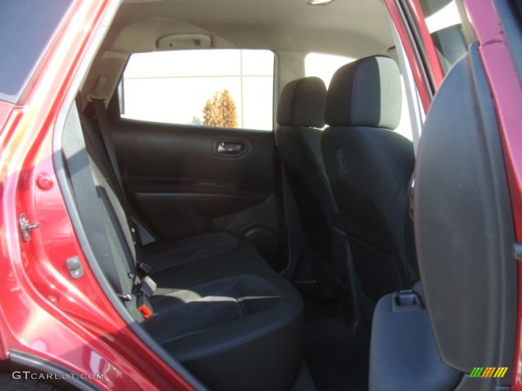 2010 Rogue S AWD 360 Value Package - Venom Red / Black photo #13