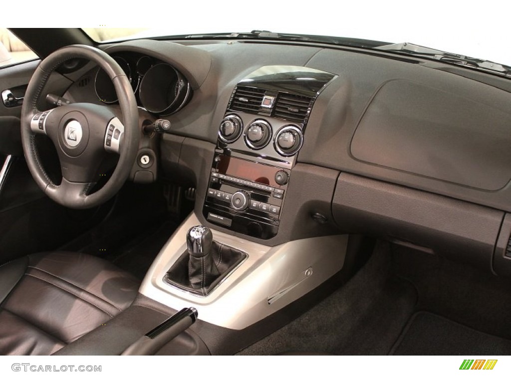 2007 Saturn Sky Roadster Black Dashboard Photo #79741459