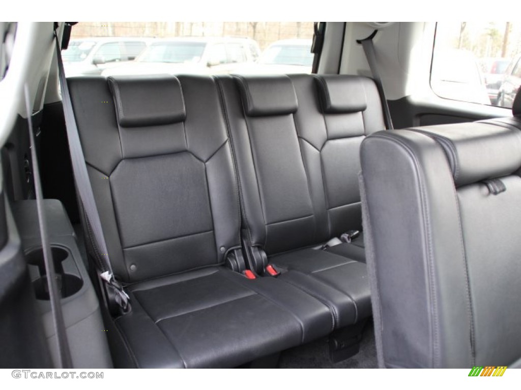 Black Interior 2011 Honda Pilot EX-L 4WD Photo #79741475