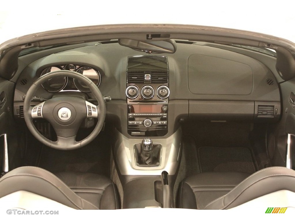 2007 Saturn Sky Roadster Black Dashboard Photo #79741488