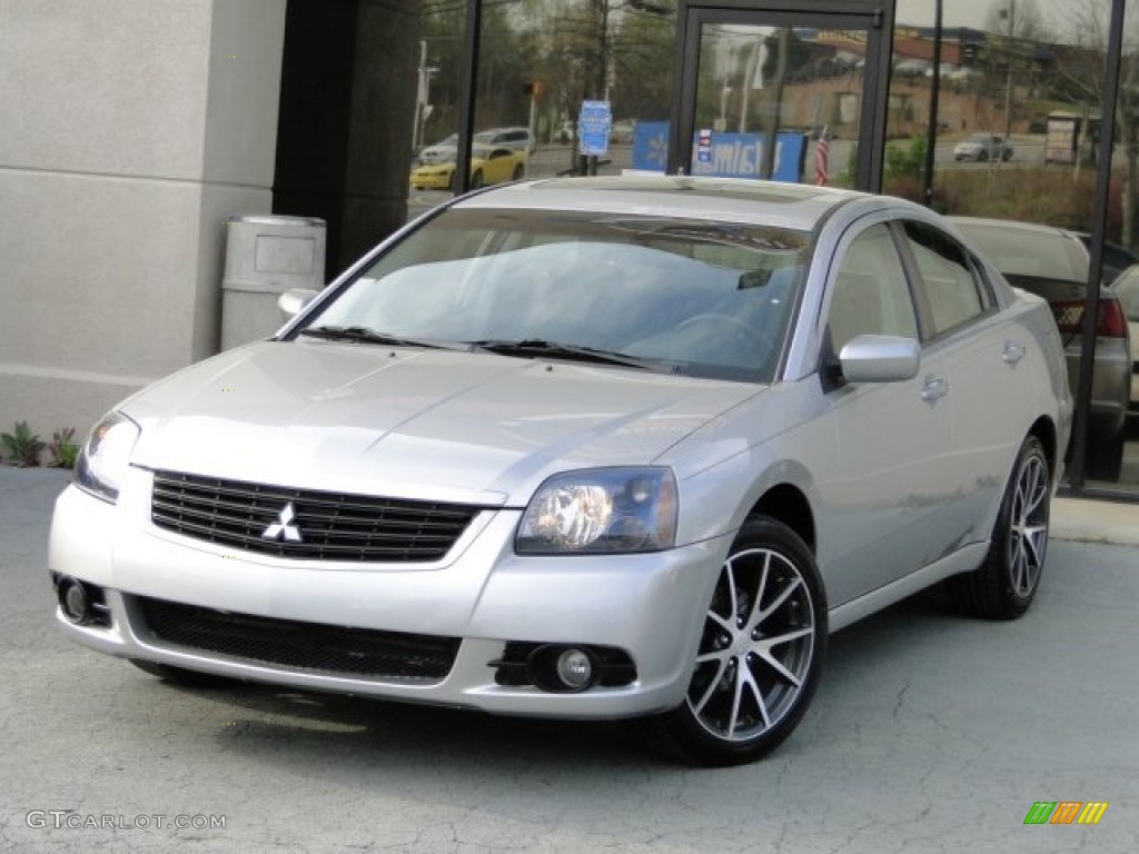 2009 Galant Sport Edition - Quick Silver Pearl / Black photo #1