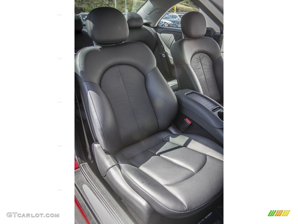 2009 CLK 350 Coupe - Mars Red / Black photo #25