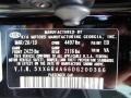 EB: Ebony Black 2013 Kia Optima SX Limited Color Code