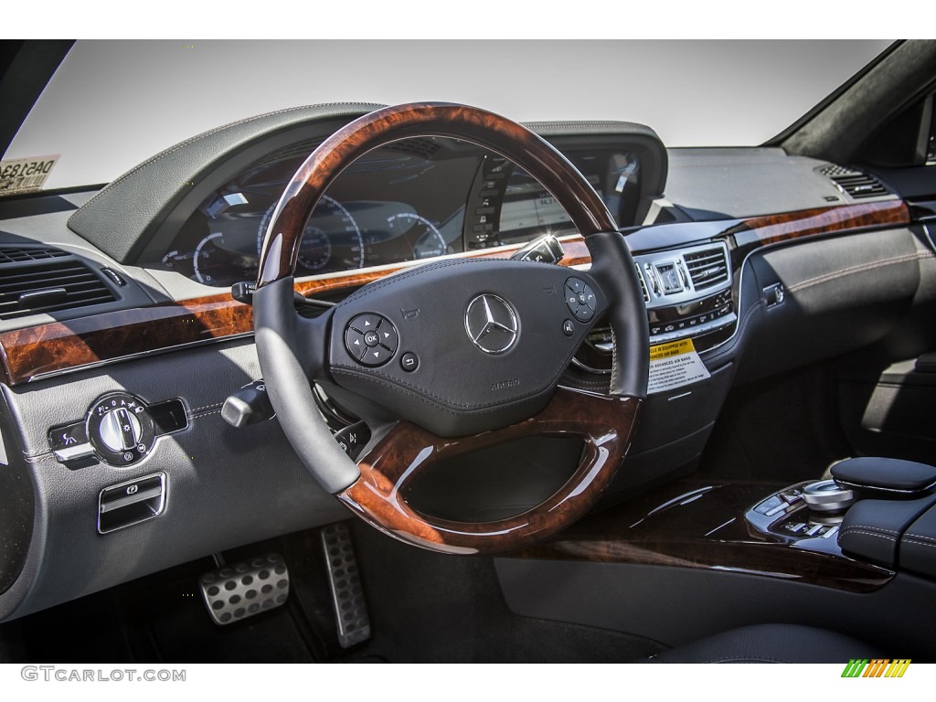 2013 Mercedes-Benz S 63 AMG Sedan Black Dashboard Photo #79743057