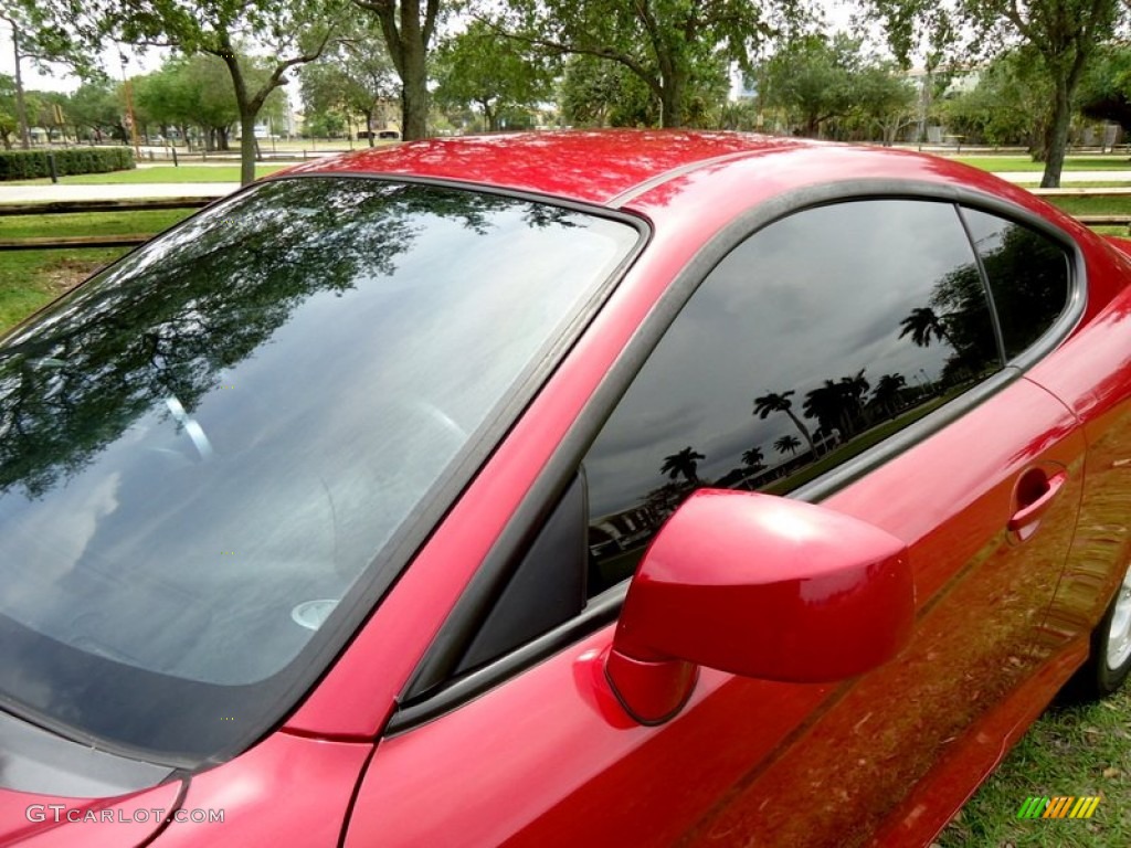 2006 Tiburon Tuscani - Electric Red / Black photo #49