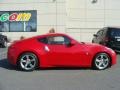 2009 Solid Red Nissan 370Z Touring Coupe  photo #3