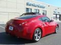 2009 Solid Red Nissan 370Z Touring Coupe  photo #4