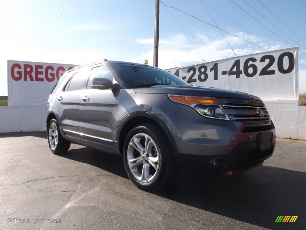 2011 Explorer Limited 4WD - Sterling Grey Metallic / Pecan/Charcoal photo #1