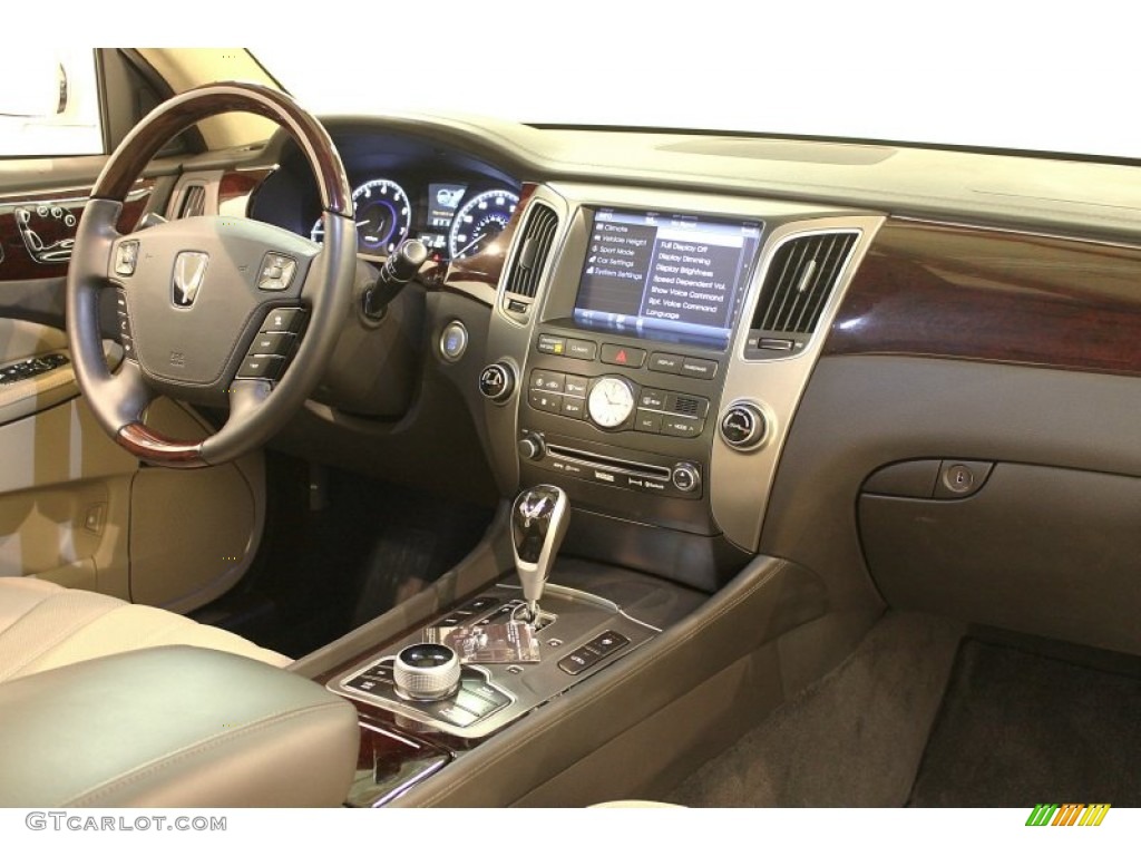 2012 Hyundai Equus Signature Cashmere Dashboard Photo #79743911