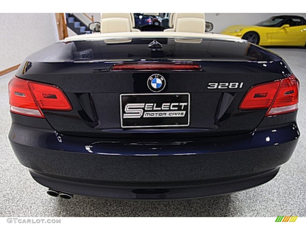 2010 3 Series 328i Convertible - Monaco Blue Metallic / Cream Beige photo #5