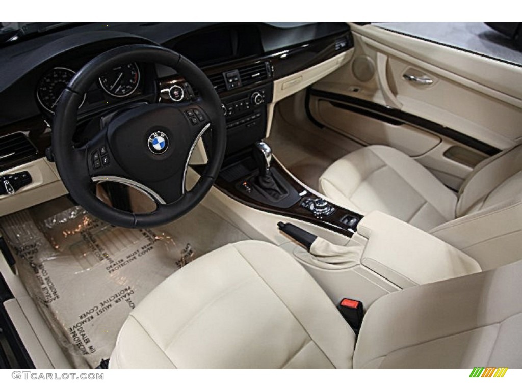 2010 3 Series 328i Convertible - Monaco Blue Metallic / Cream Beige photo #8