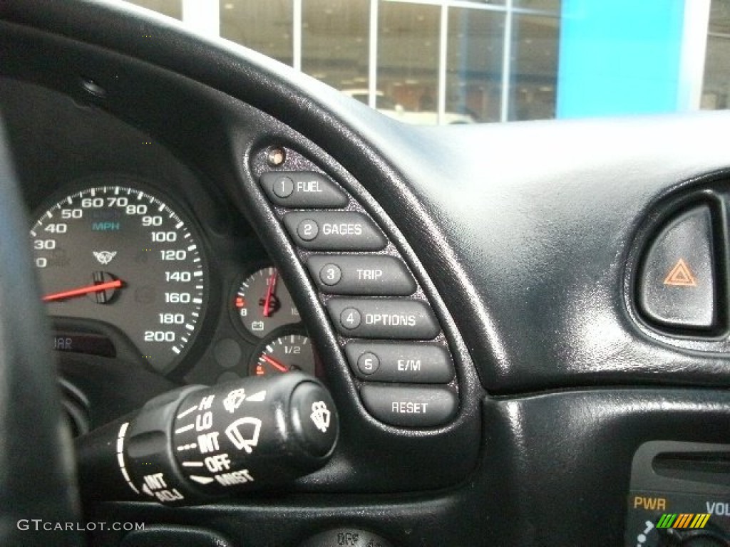 2001 Chevrolet Corvette Coupe Controls Photo #79744066