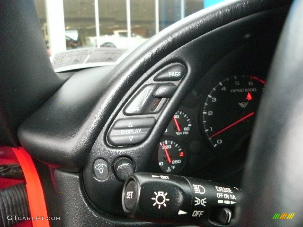 2001 Chevrolet Corvette Coupe Controls Photo #79744184