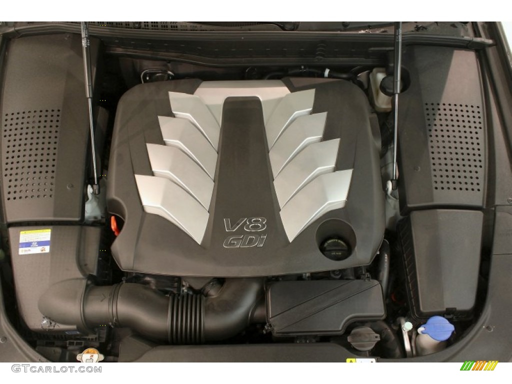 2012 Hyundai Equus Signature 5.0 Liter GDI DOHC 32-Valve D-CVVT V8 Engine Photo #79744238