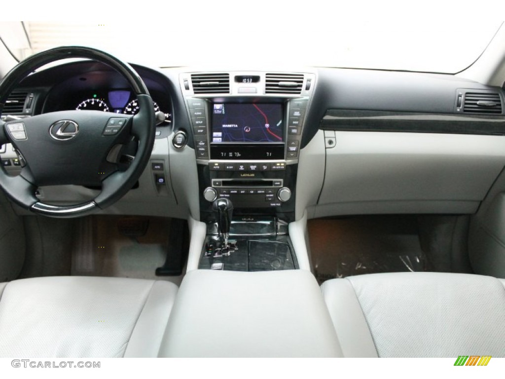 2011 Lexus LS 460 Light Gray Dashboard Photo #79744460